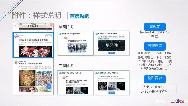 贴吧信息流样式